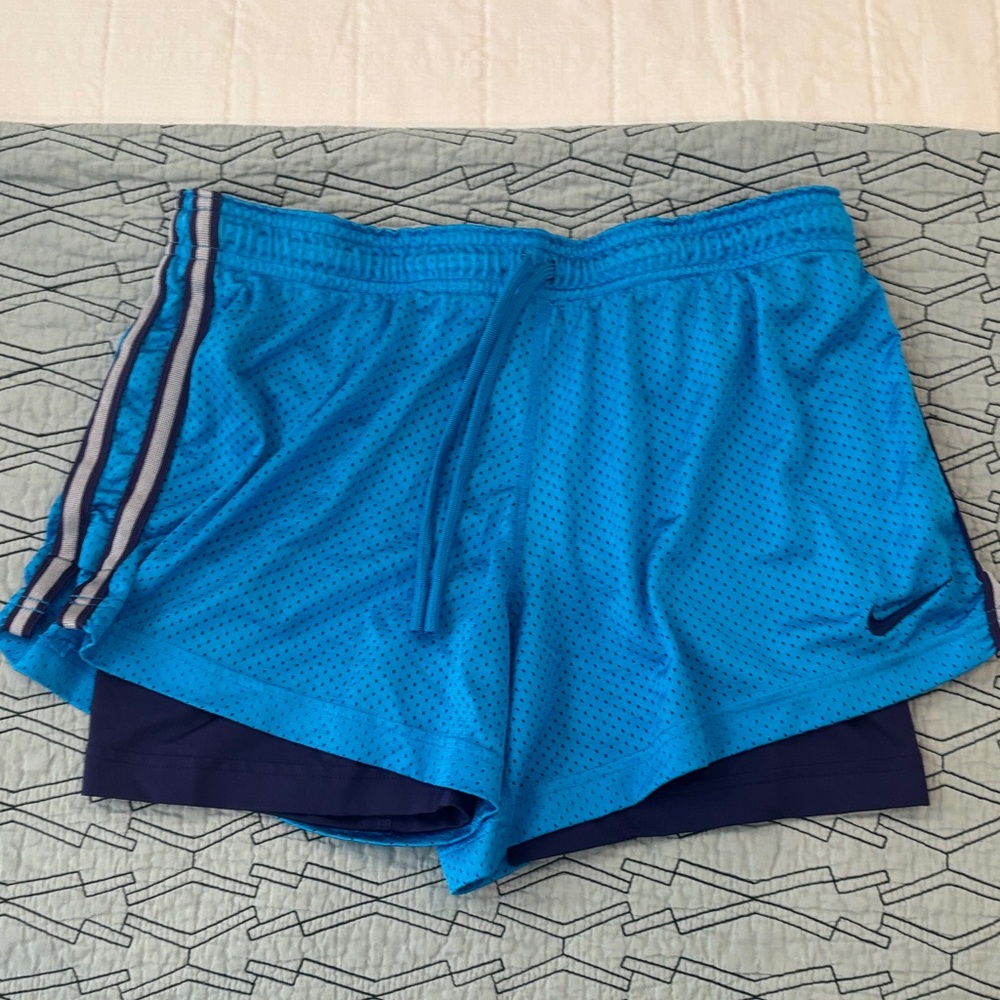 Nike Pro Dr Fit Bright Blue Sports Shorts